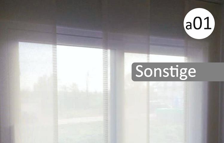 Flächenvorhang Panelo Wohnzimmer ansicht